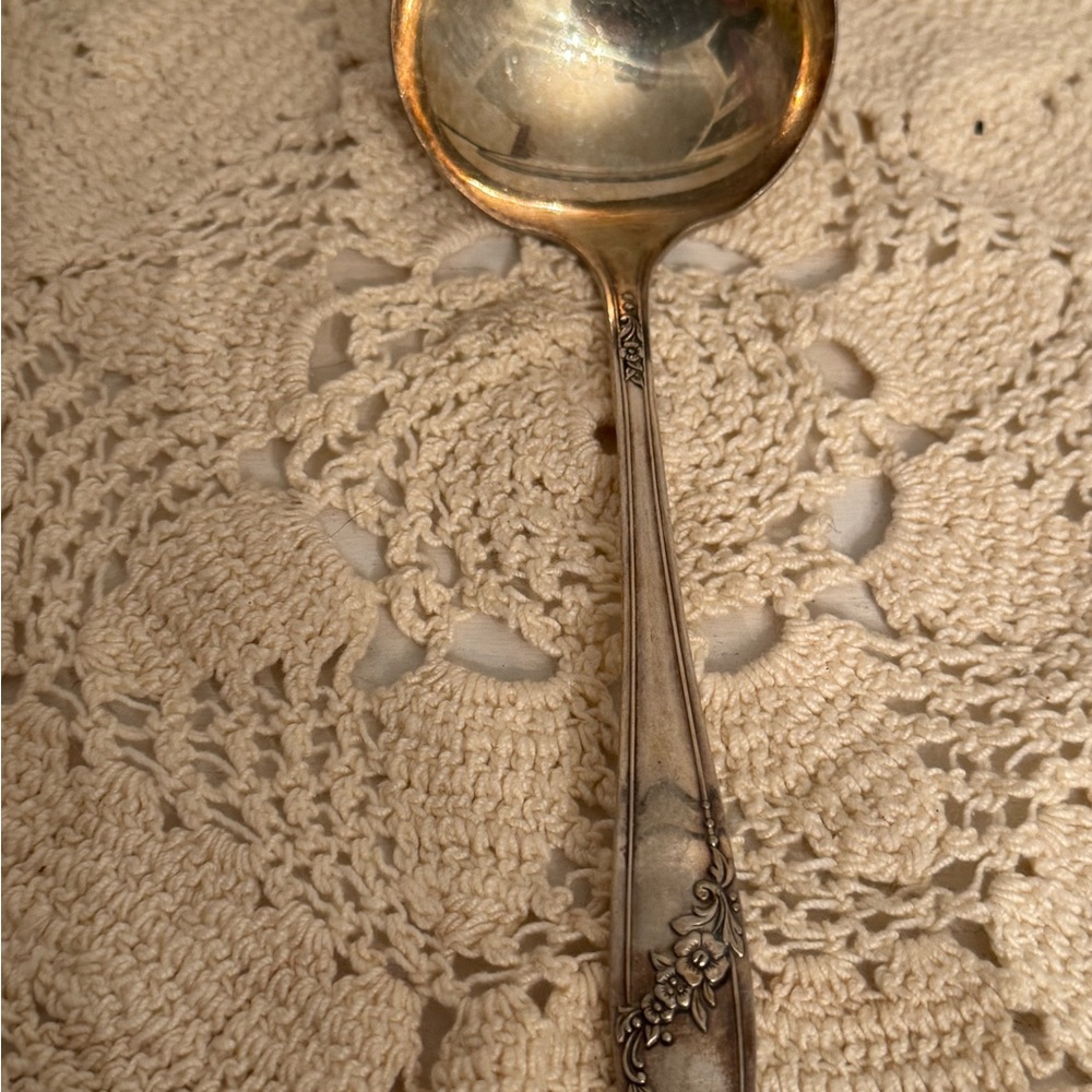 Stanley Gold and Silver Ornate Spoon